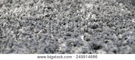Stack Gray Bath Mats Bath Mats Stack, Stacked On Top Of Each Other. Terry Mats.