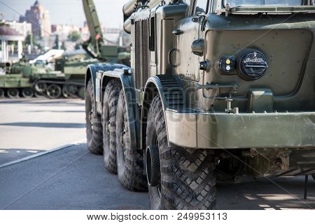 Military Equipment. Arms Race. Tanks And Air Defense
