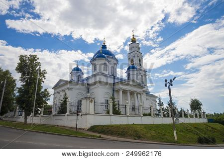 Cathedral Of St. Nicholas In Chistopol, Republic Of Tatarstan. Summer Day 8 July 2018