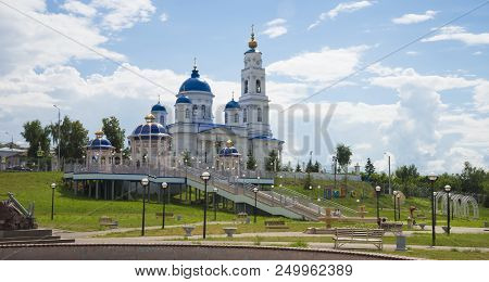 Cathedral Of St. Nicholas In Chistopol, Republic Of Tatarstan. Summer Day 8 July 2018