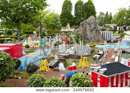 Billund Denmark, June 15 2018 - Legoland In Billund Denmark