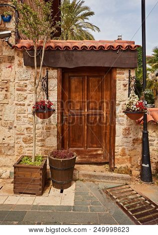 Streets Of Old Town Kaleici - Antalya, Turkey.