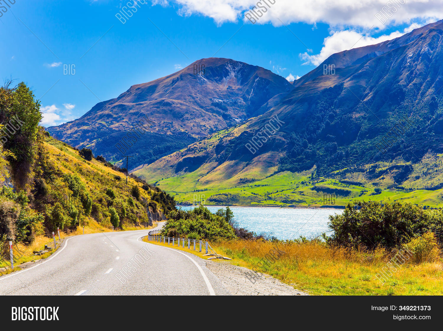 Road Around Lake. Image & Photo (Free Trial) Bigstock