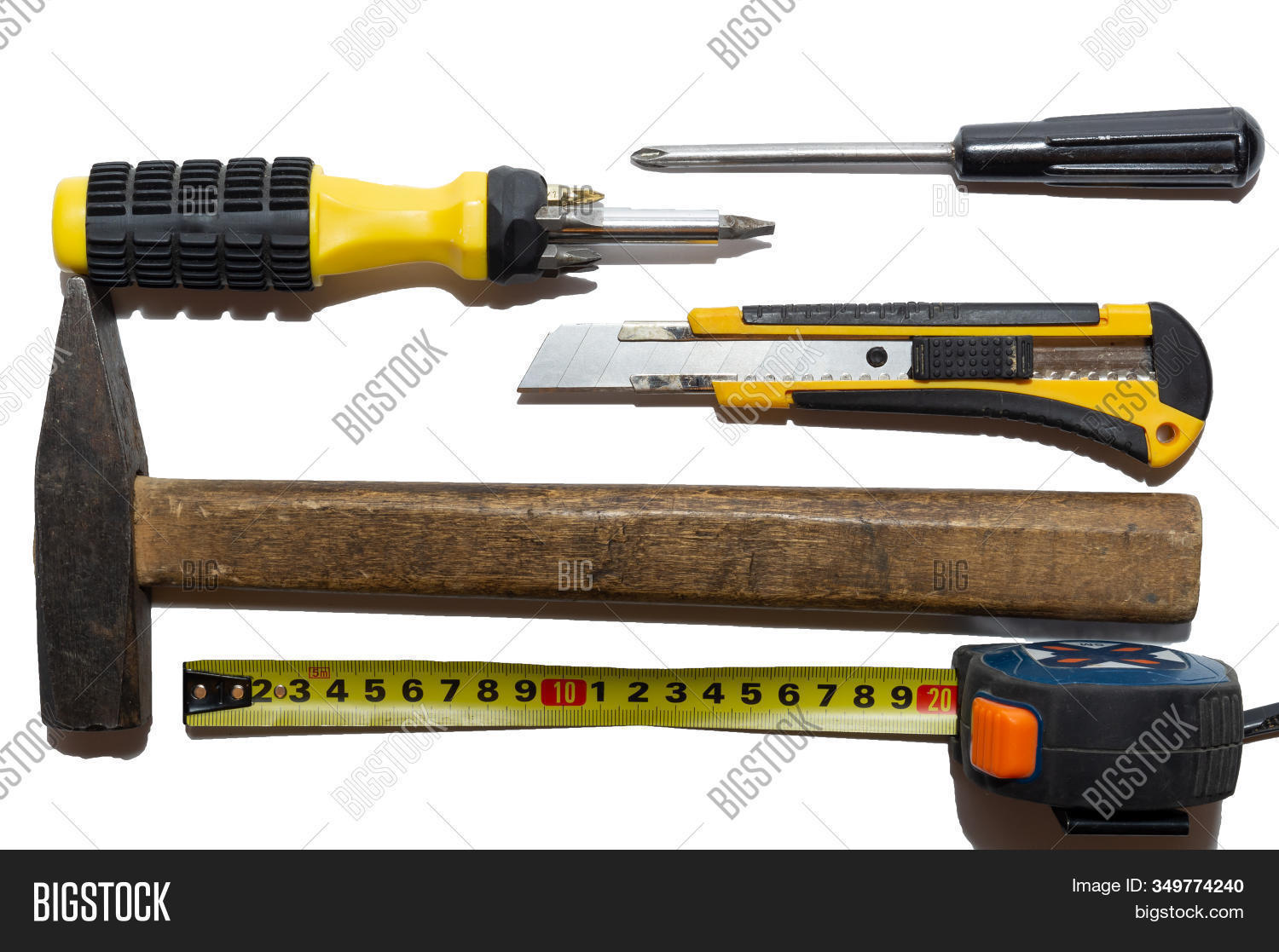 Hammer, Screwdriver, Image & Photo (Free Trial) Bigstock