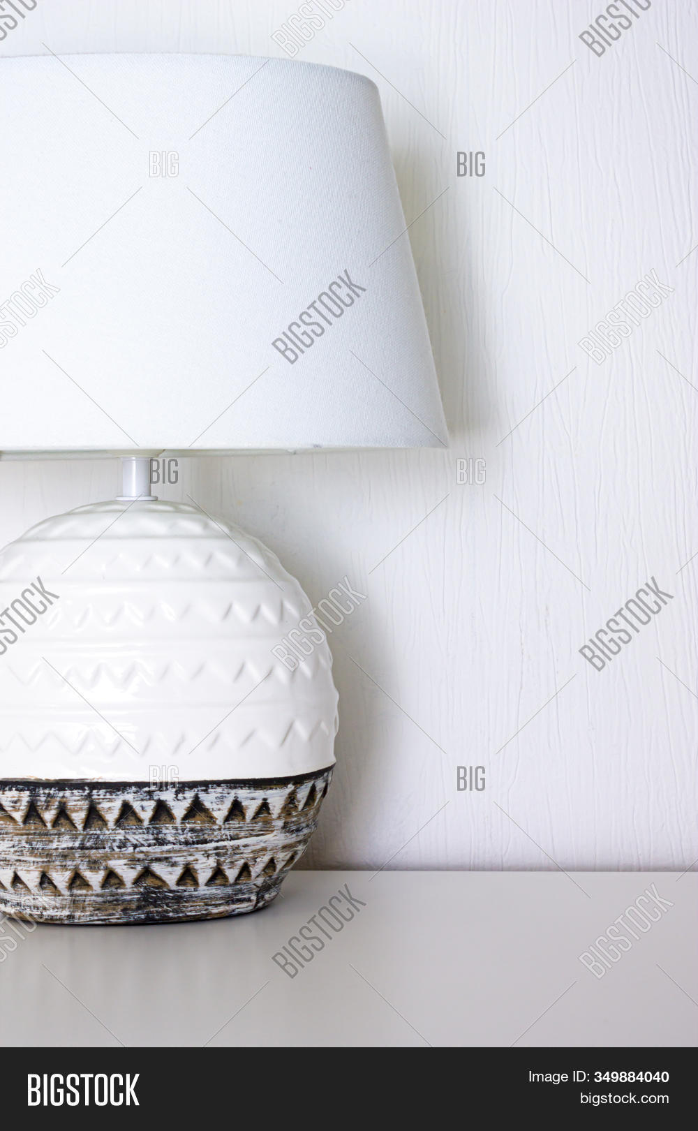 Bedside Lamp Ceramic Image & Photo (Free Trial) Bigstock