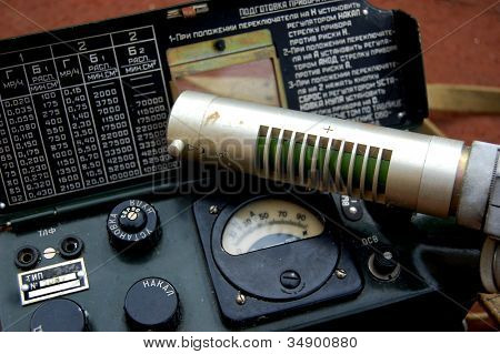 Radiometer โซเวียตทหารเก่า1959.Relic ผลิตของสงครามเย็น