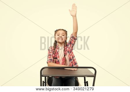 Knowledge Is Richness. Back To School. Private School Concept. Individual Schooling. Elementary Scho