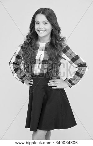 Small Smiling Child Curly Hairdo. Perfect Curly Hairstyle. Curve Soft Curl Tong. Loose Yet Polished 
