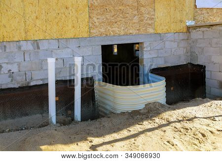 Windowswell On Basement Construction From Window Building Materials.