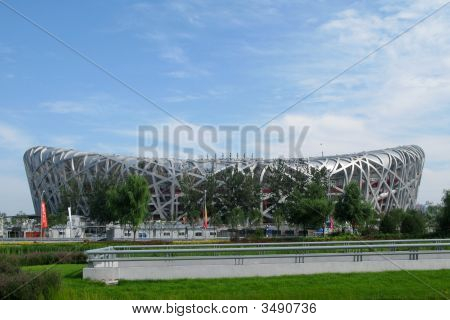 Estadio Olímpico de Pekín (nido de pájaro)