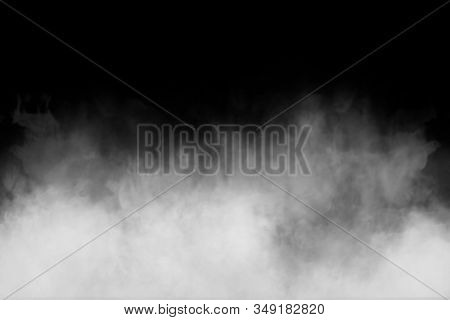 Smog Clouds. Realistic Overlay Of Smog Clouds, Fog Clouds For Composition. Mask