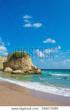 The Black Sea Coast At Kilimli Bay, Near Agva, Sile, In North West Turkey