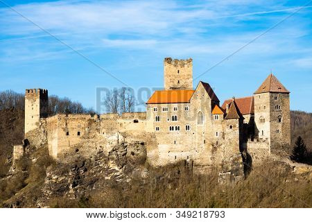 Hardegg castle in north Austria