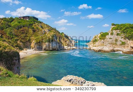 The Black Sea Coast At Kilimli Bay, Near Agva, Sile, In North West Turkey