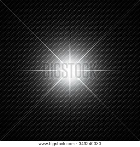 White Glowing Light Burst Explosion With Transparent.