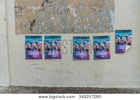 Buenos Aires, Argentina - June 22, 2019: Political Poster With Juan Grabois