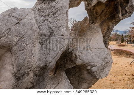 Large Geological Stone Formation