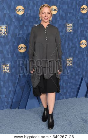 LOS ANGELES - JAN 08:  Lecy Goranson arrives for the ABC Winter TCA Party 2020 on January 08, 2020 in Pasadena, CA                