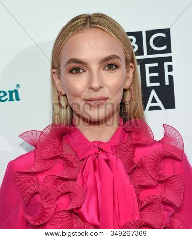LOS ANGELES - JAN 04:  Jodie Comer arrives for the The BAFTA Los Angeles Tea Party 2020 on January 04, 2020 in Los Angeles, CA                