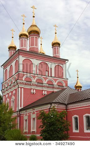 The Church Of Boris And Gleb In Borovsk,russia