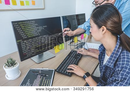 Two Programer Two Professional Image & Photo (Free Trial) | Bigstock