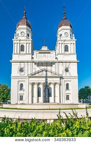 The Metropolitan Cathedral In Iasi, Romania. It Is The Largest Historic Orthodox Church In Romania.