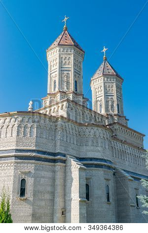 Trei Ierarhi Monastery (monastery Of The Three Hierarchs) In Iasi, Romania. A Seventeenth-century La