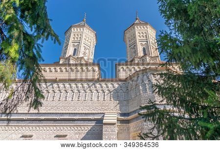 Trei Ierarhi Monastery (monastery Of The Three Hierarchs) In Iasi, Romania. A Seventeenth-century La