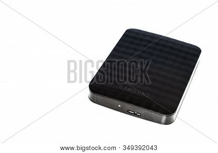 Perth, Scotland - 4 November 2019: Samsung External Drive - 2 Tb Hdd - External Storage