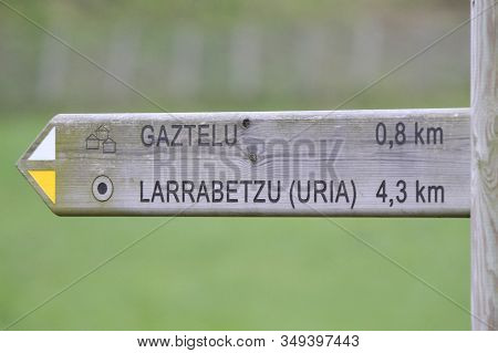 May. 27, 2015; Larrabetzu, Bizkaia (basque Country). Larrabetzu Is A Beautiful Village Located In Th