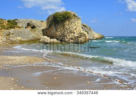 The Black Sea Coast At Kilimli Bay, Near Agva, Sile, In North West Turkey