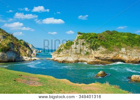 The Black Sea Coast At Kilimli Bay, Near Agva, Sile, In North West Turkey