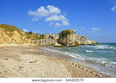 The Black Sea Coast At Kilimli Bay, Near Agva, Sile, In North West Turkey