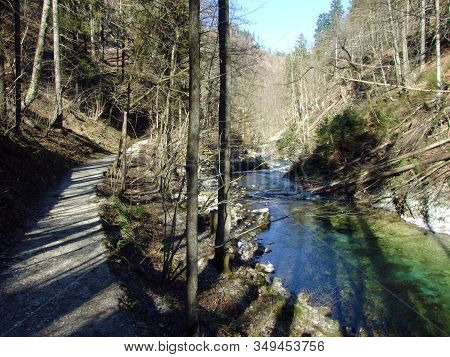 Vintgar Gorge Or Bled Gorge And Radovna River (soteska Vintgar Ali Blejski Vintgar In Reka Radovna) 