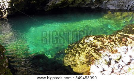 Vintgar Gorge Or Bled Gorge And Radovna River (soteska Vintgar Ali Blejski Vintgar In Reka Radovna) 