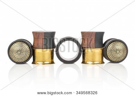 Group Of Seven Whole Plug Isolated On White Background