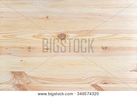 Wooden Background From Pine Boards. The Texture Of Pine-tree Wood.