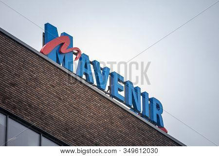 Brno, Czechia - November 5, 2019: Mavenir Logo In Front Of Their Office For Brno. Mavenir Is An Amer