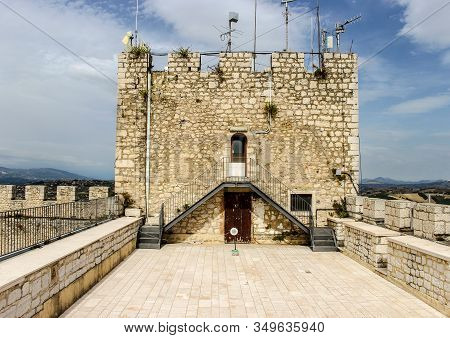 View Of The Monforte Castle, Campobasso Molise