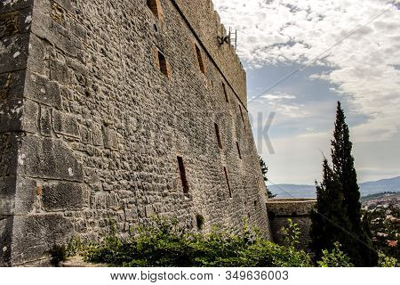 View Of The Monforte Castle, Campobasso Molise