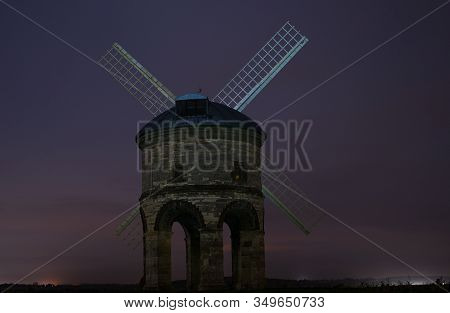 Night Photo Of Chesterton Windmill In Warwickshire, Uk