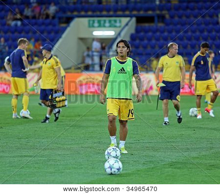 FC Metalist Vs Fc pozycji piłka nożna
