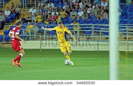 FC Metalist Vs Fc pozycji piłka nożna