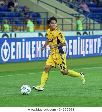 FC Metalist Vs Fc pozycji piłka nożna