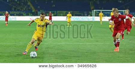 FC Metalist Vs Fc pozycji piłka nożna