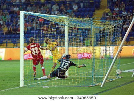 FC Metalist Vs Fc pozycji piłka nożna