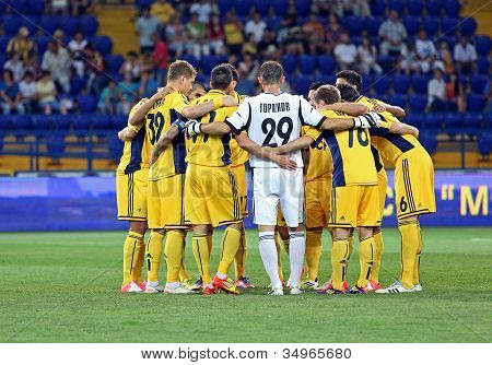 FC Metalist Vs Fc pozycji piłka nożna