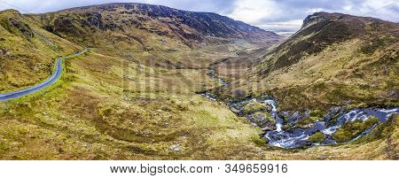 Grannys Pass Is Close To Glengesh Pass In Country Donegal, Ireland.