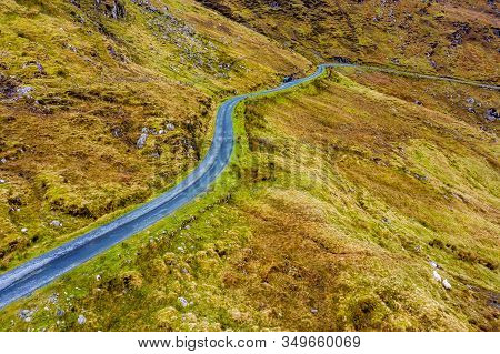 Grannys Pass Is Close To Glengesh Pass In Country Donegal, Ireland.