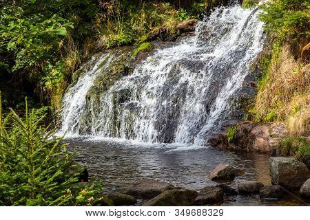 View At Nice Waterfall Nearby Menzenschwand, Black Forest, Germany